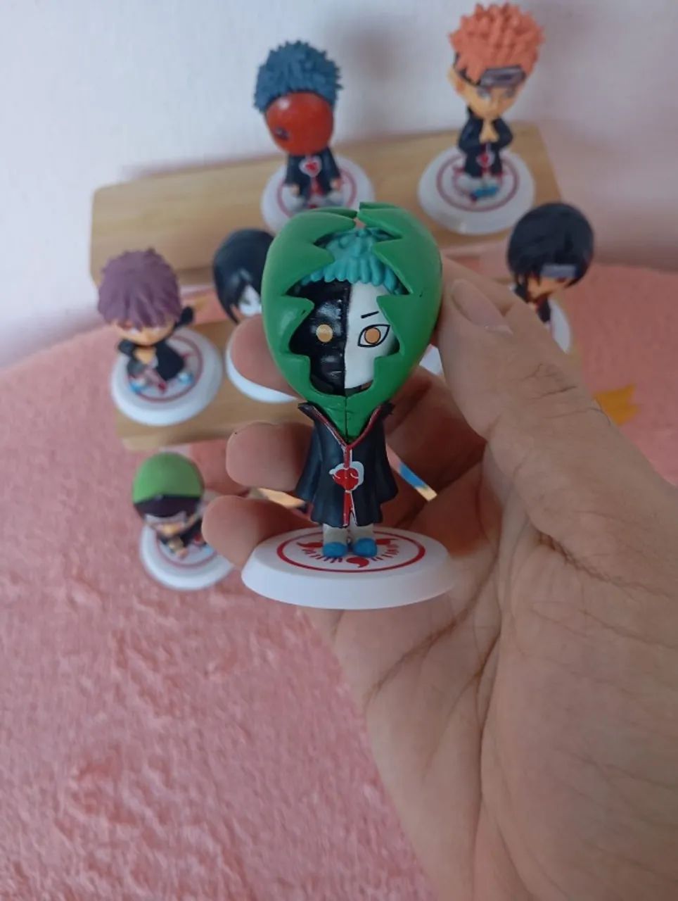 Kit 11 Bonecos Akatsuki Naruto Miniaturas - Foto 4