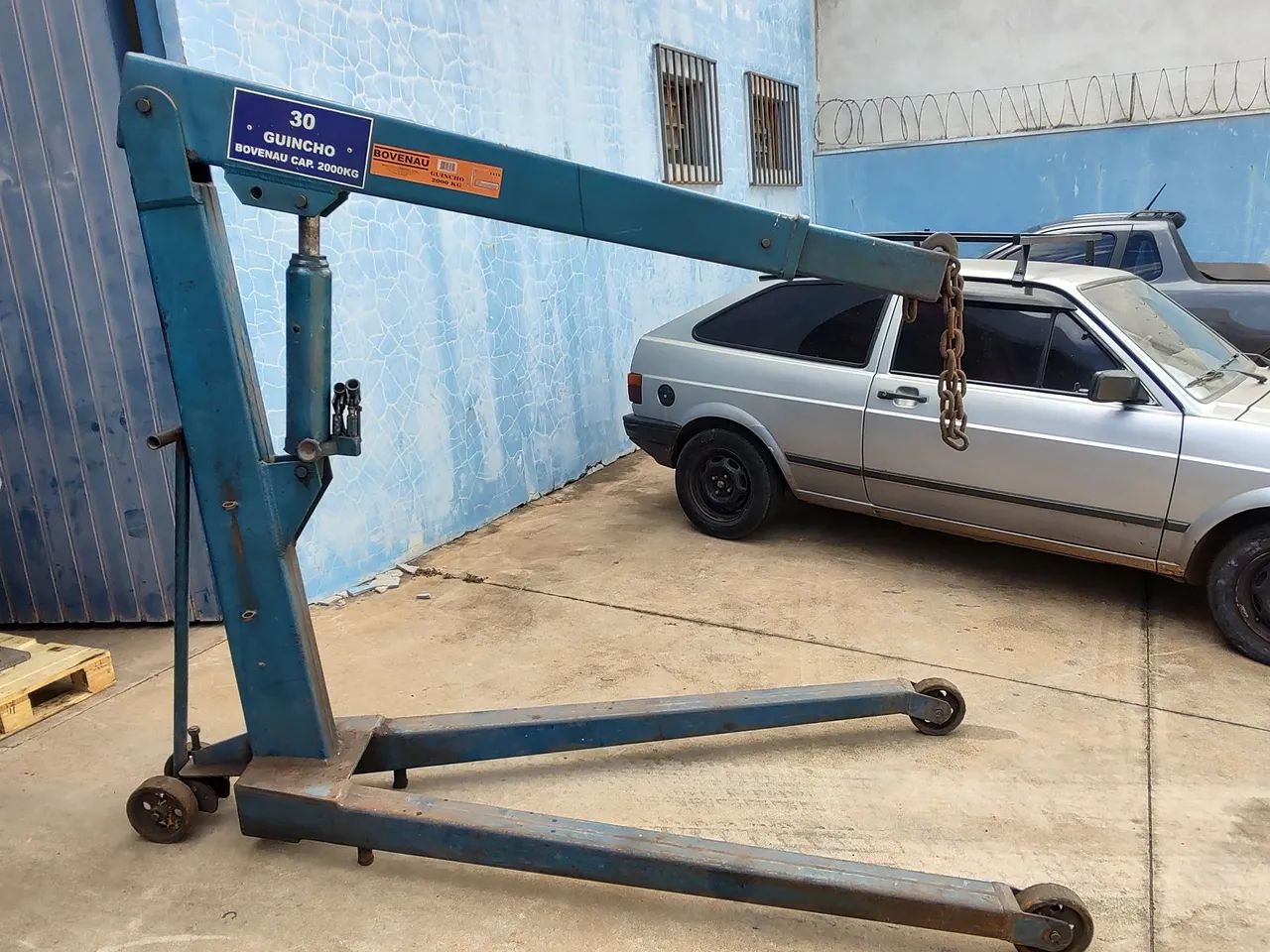 Guincho hidráulico girafa 2T - Foto 5