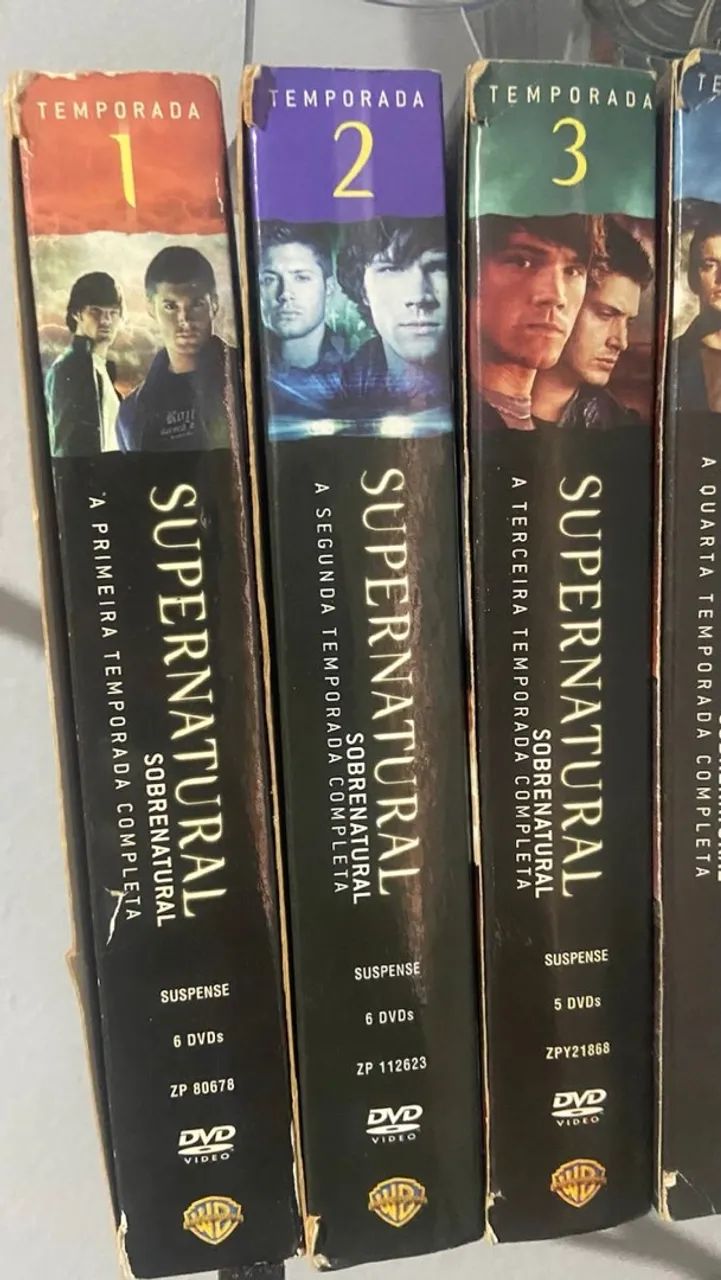 Box DVD supernatural 1-7 temporada - CDs, DVDs etc - Jardim