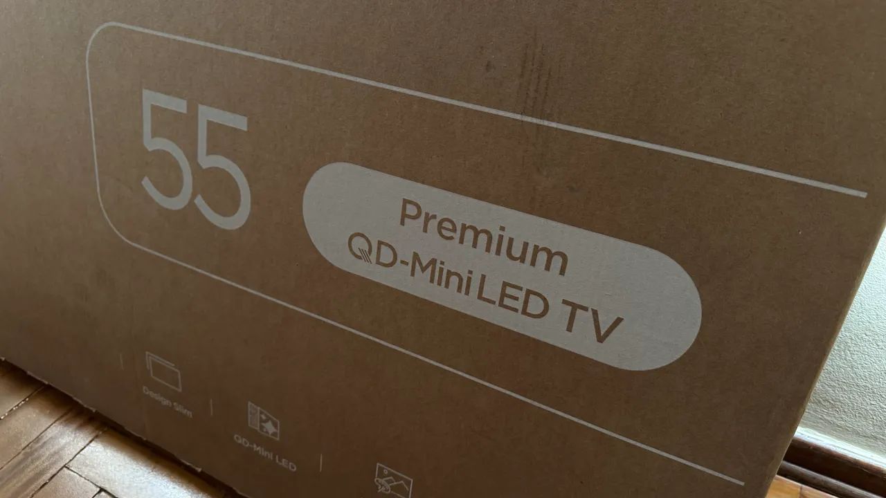 TV TCL mini Led 4K - modelo 2026 Slim 55 polegadas nova com NF - Foto 2