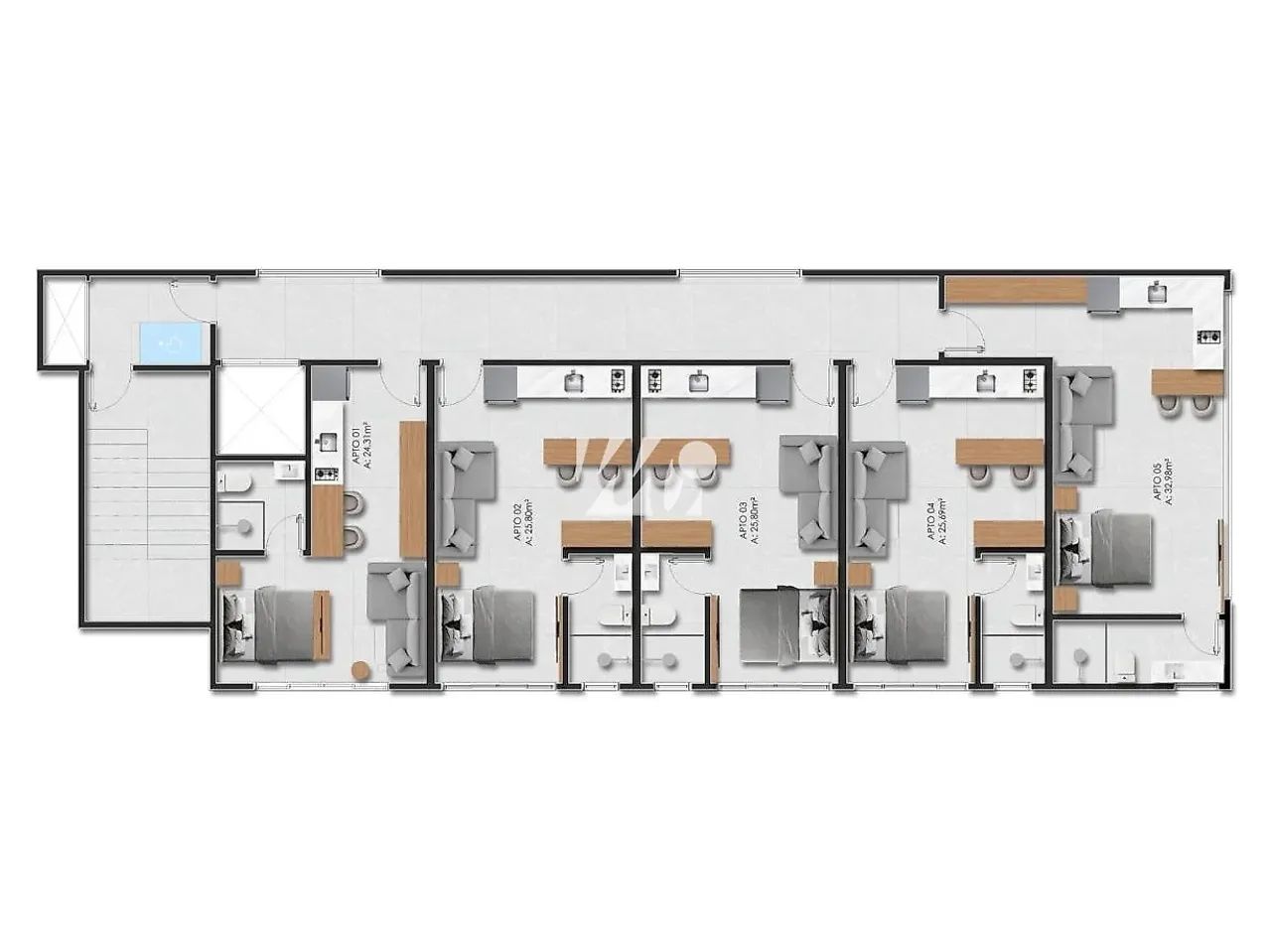 Apartamento 1 Quarto - Pagani - imv - Foto 2