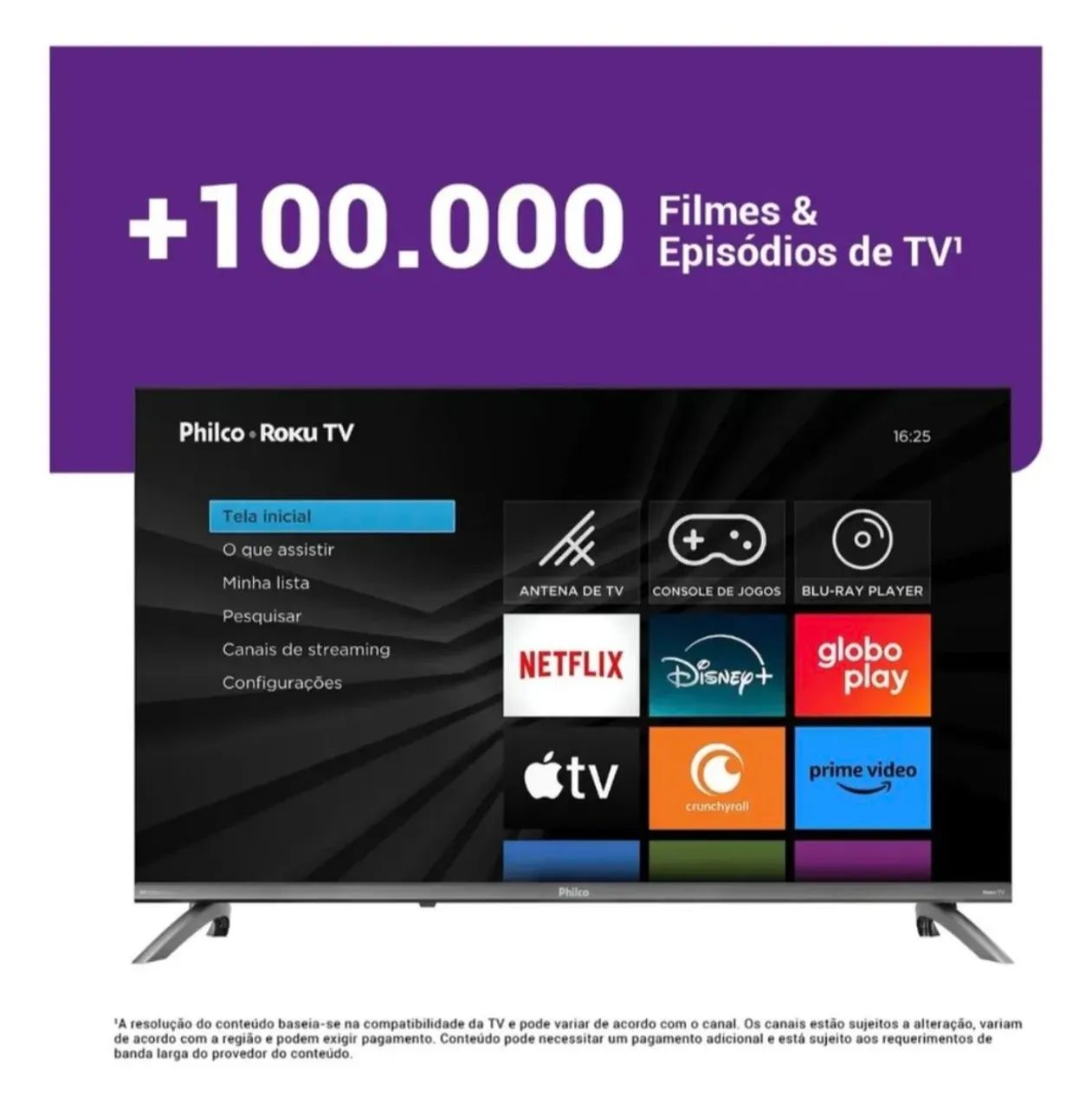 Tv Philco 32 Roku TV - Foto 5