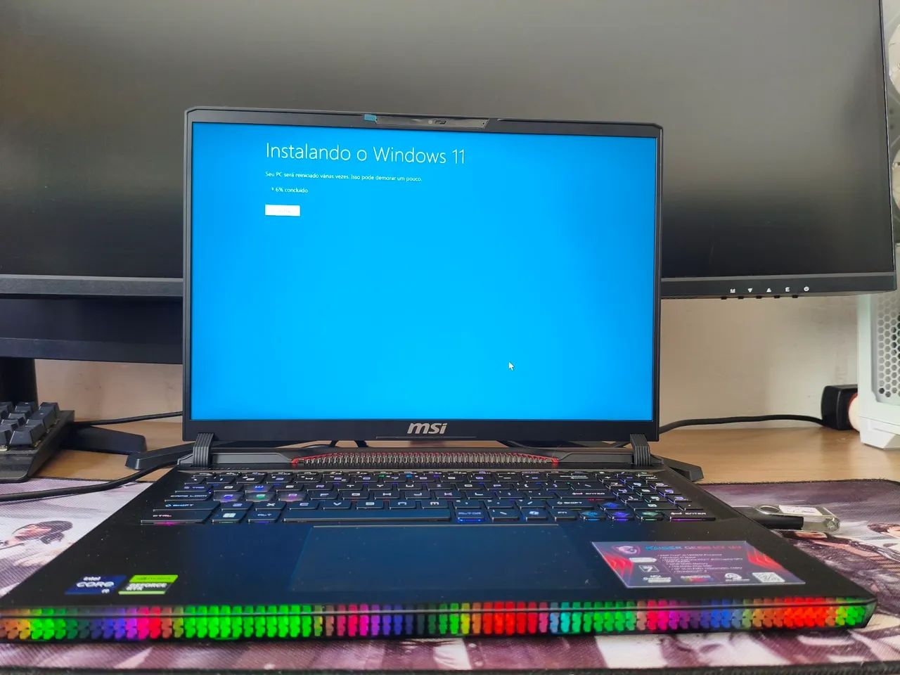 NOTEBOOK GAMER I9 14 RTX4070 32GB DDR5