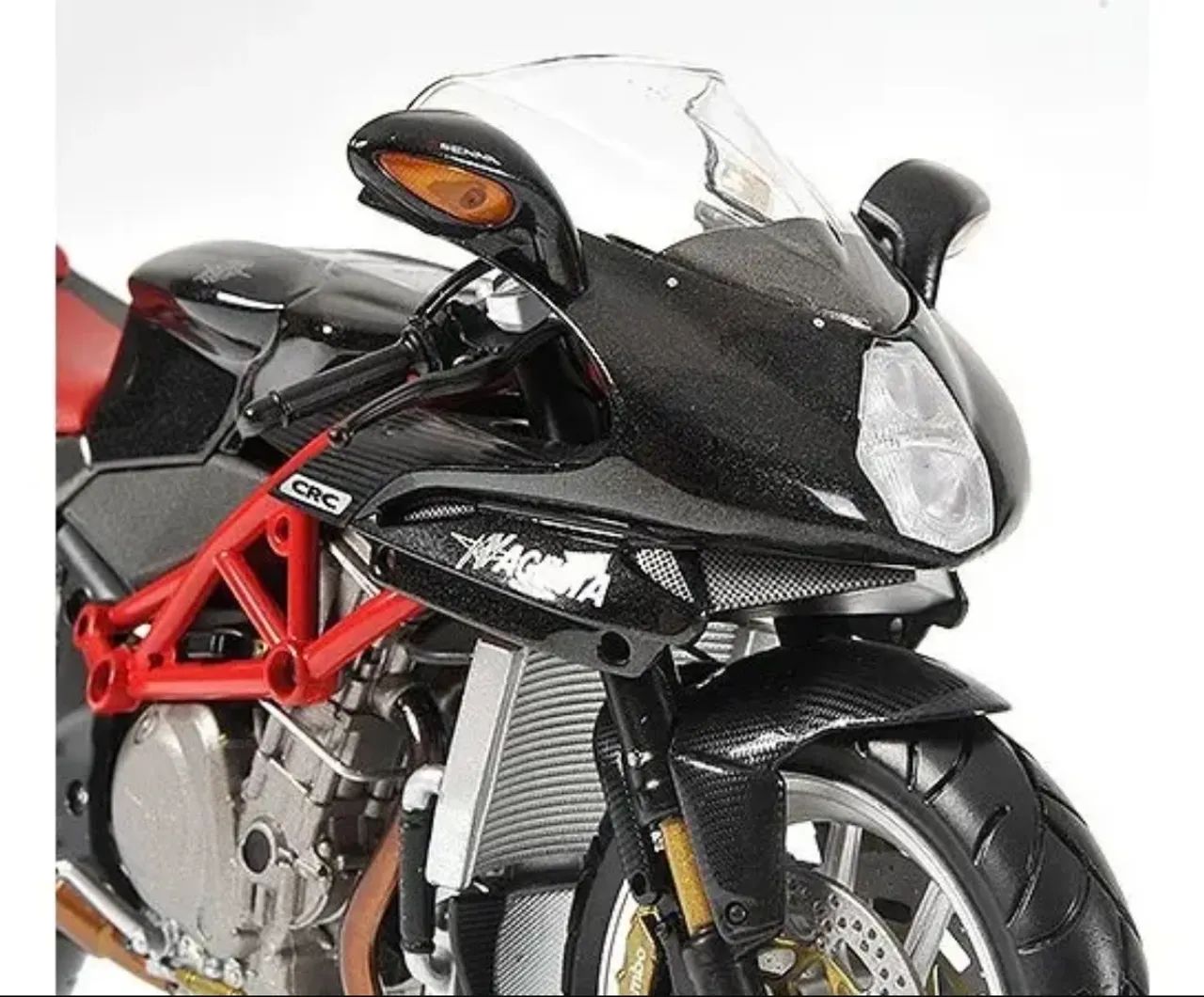Minichamps 1/12 Moto Mv Agusta F4 1000cc Ayrton Senna F1 Gp