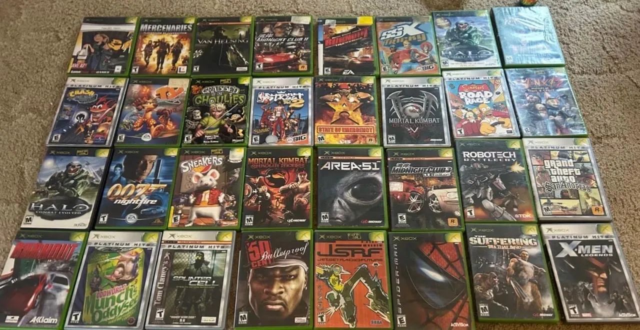 Jogos X box clássico vendas e trocas 