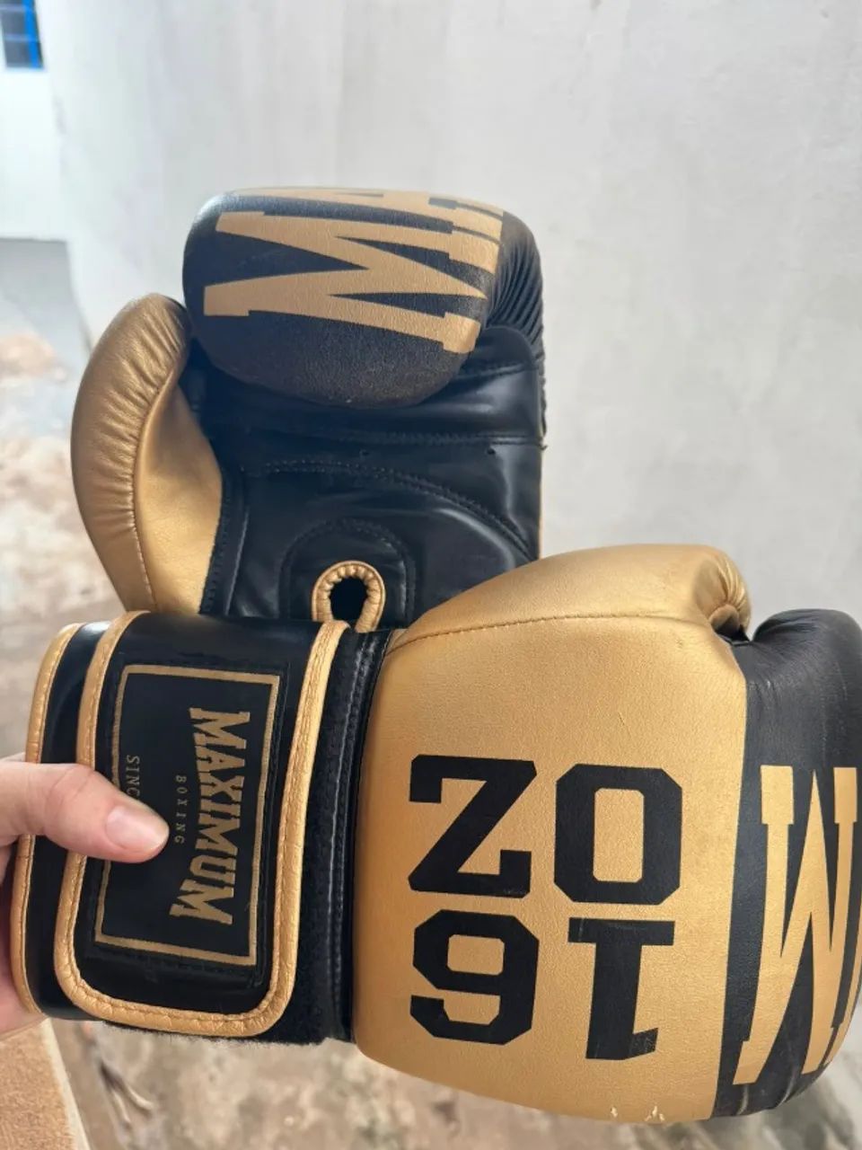 LUVA BOXE - MUAY THAI MAXIMUM 16OZ - Foto 2