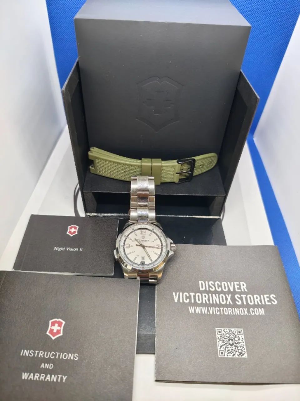 RELOGIO VICTORINOX NIGHT VISION FULL SET - Foto 2