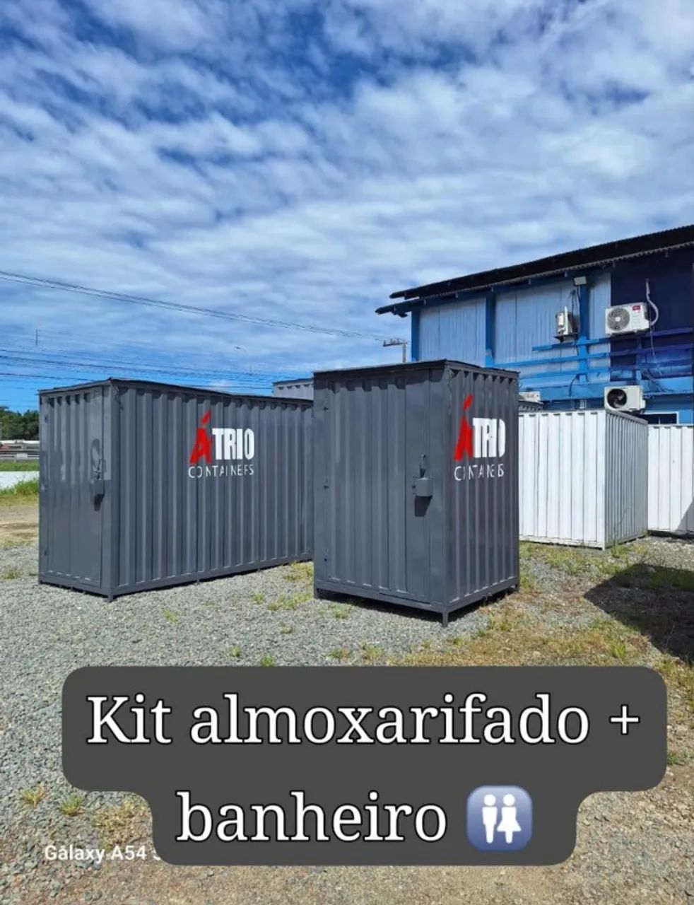 Container de obra 100% aço galvanizado - Foto 3