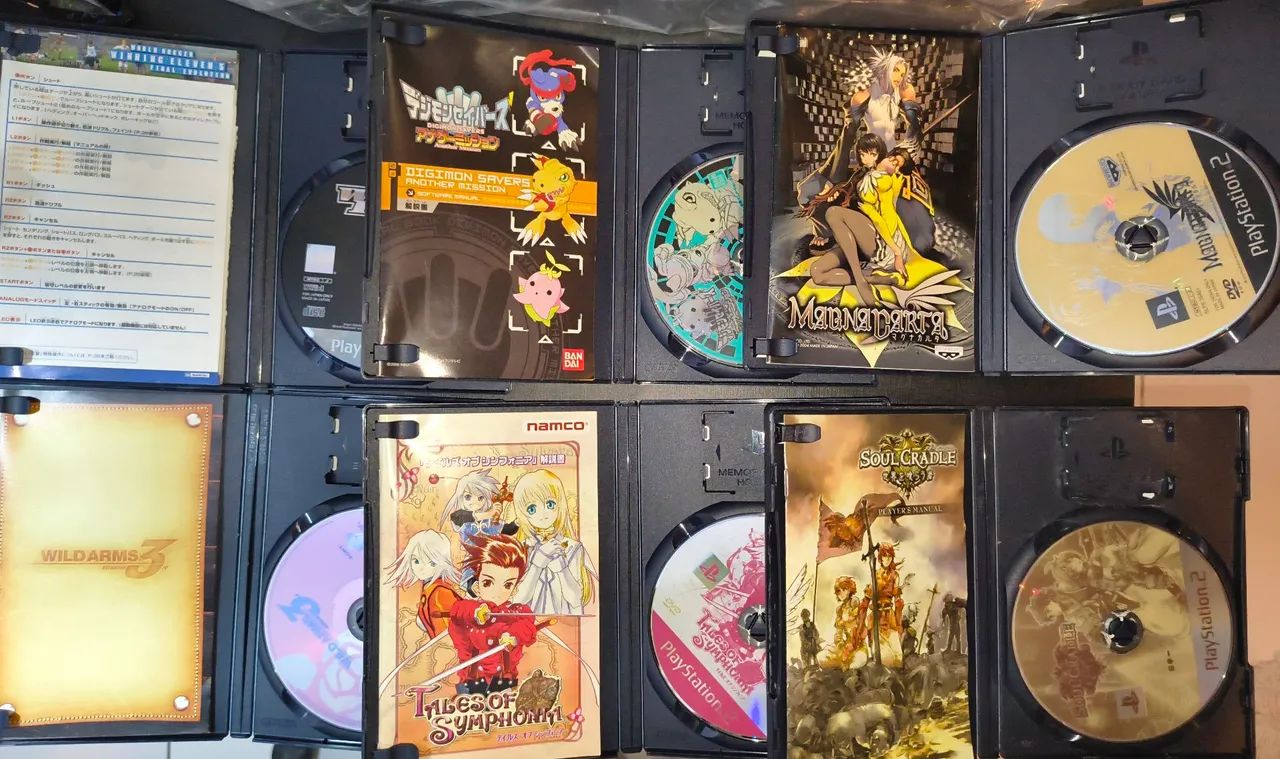 Coleção jogos PS2 Playstation 2 Japonês  - Foto 6