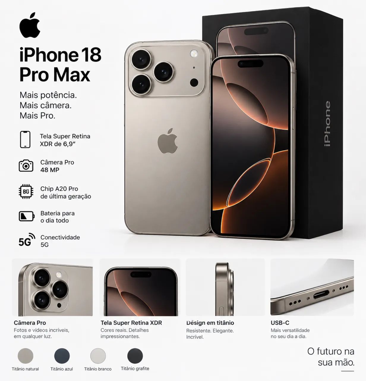 IPHONE 18PROMAX 256GB LACRADO