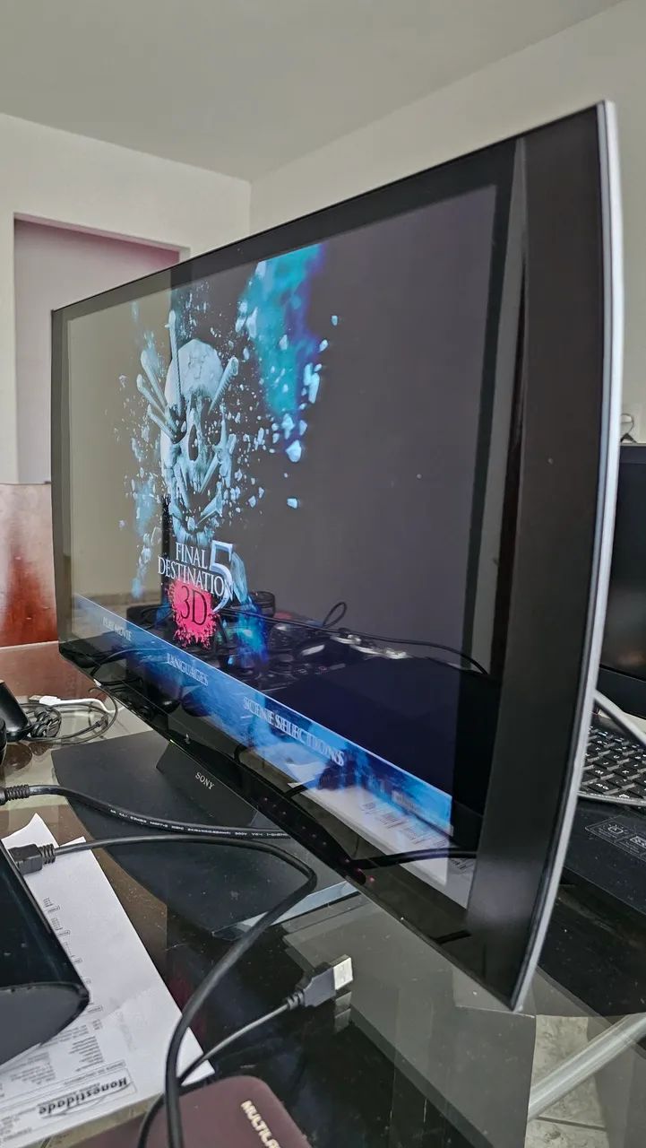 PlayStation 3D Display com SimulView (Dois Jogadores na Tela) + Óculos + Jogo e Filme 3D - Foto 3