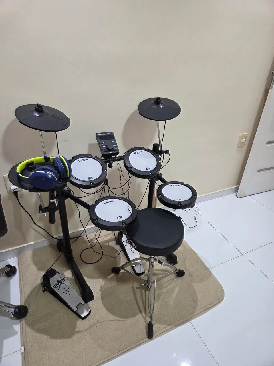 Bateria Eletrônica Aroma Tdx 18 - Foto 3