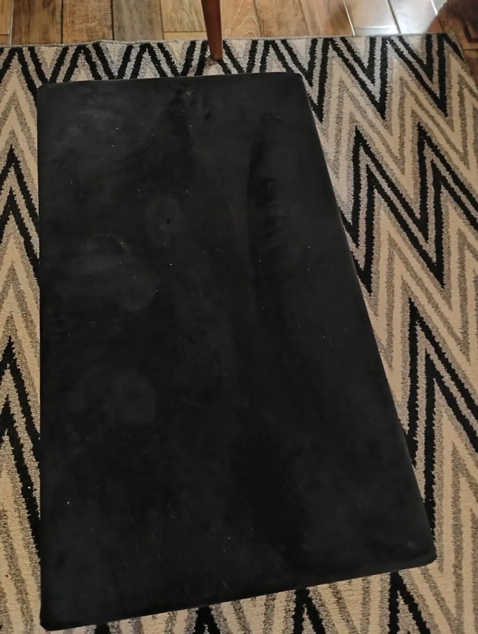 Poltrona + Puff Preto - Foto 3