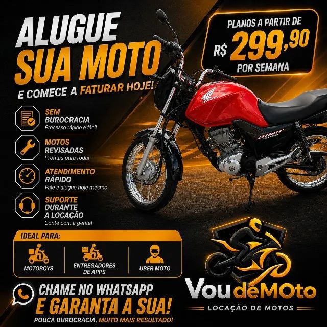 LOCAÇÃO DE MOTOS 