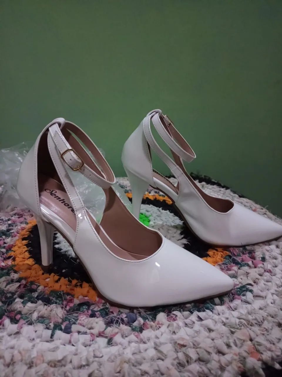 Escarpin branco