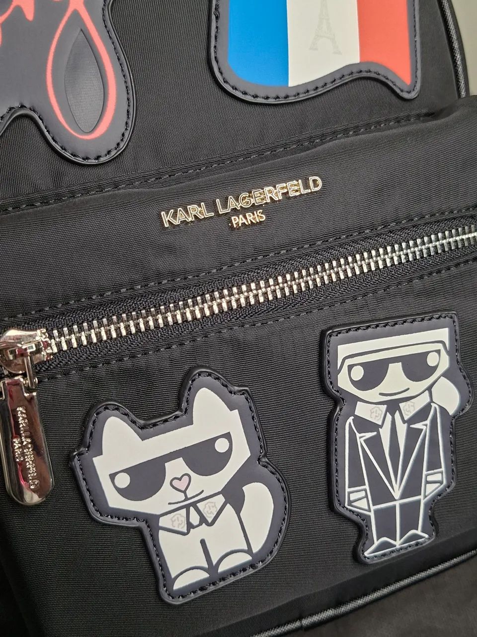 Mochila Karl Lagerfeld Preta  - Foto 4