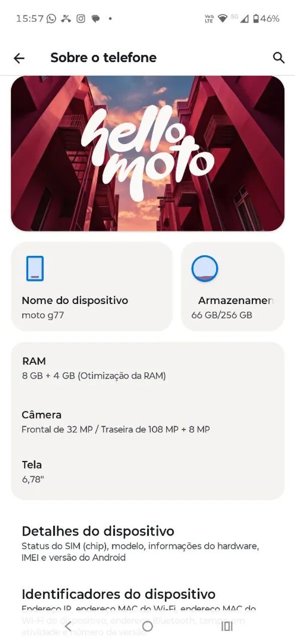 Motorola Motog77 