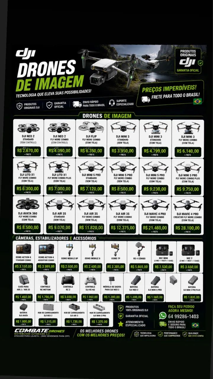 Drones de imagem super promoção 