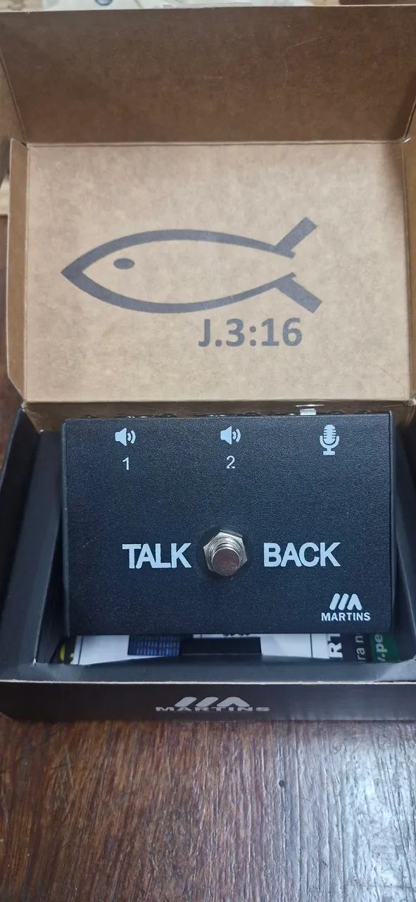 Pedal Talk Back Zerado