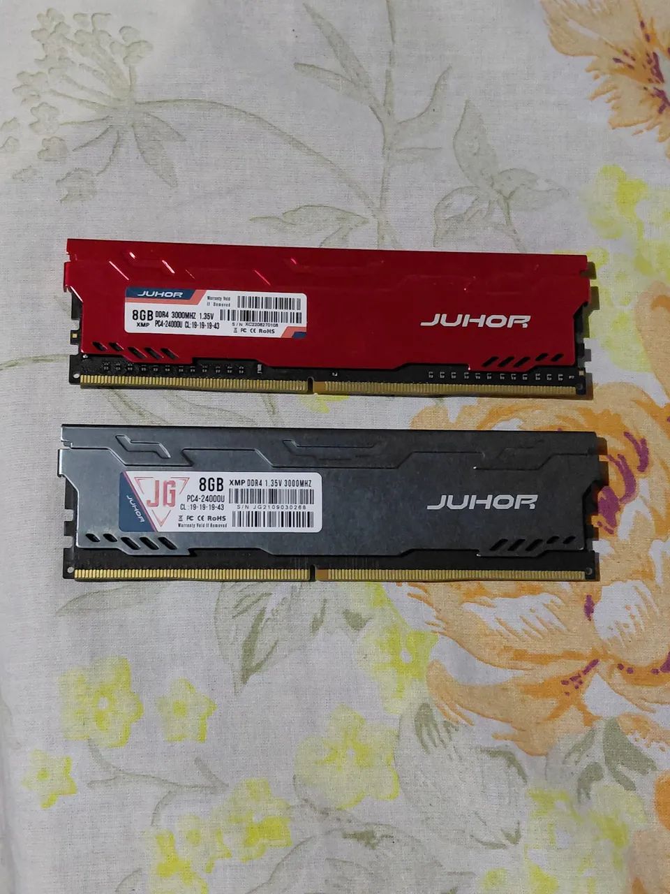 2 Memórias ddr4 8gb - Foto 2