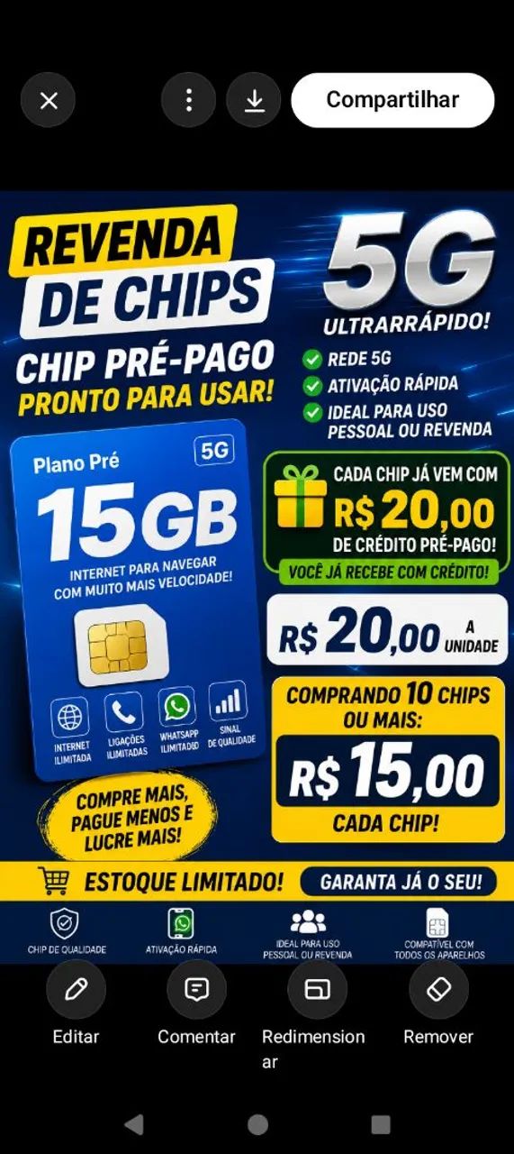 REVENDA DE CHIP 