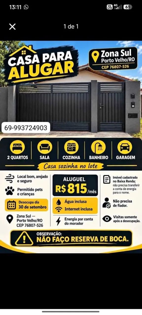 Casa para alugar/Uberlandia MG