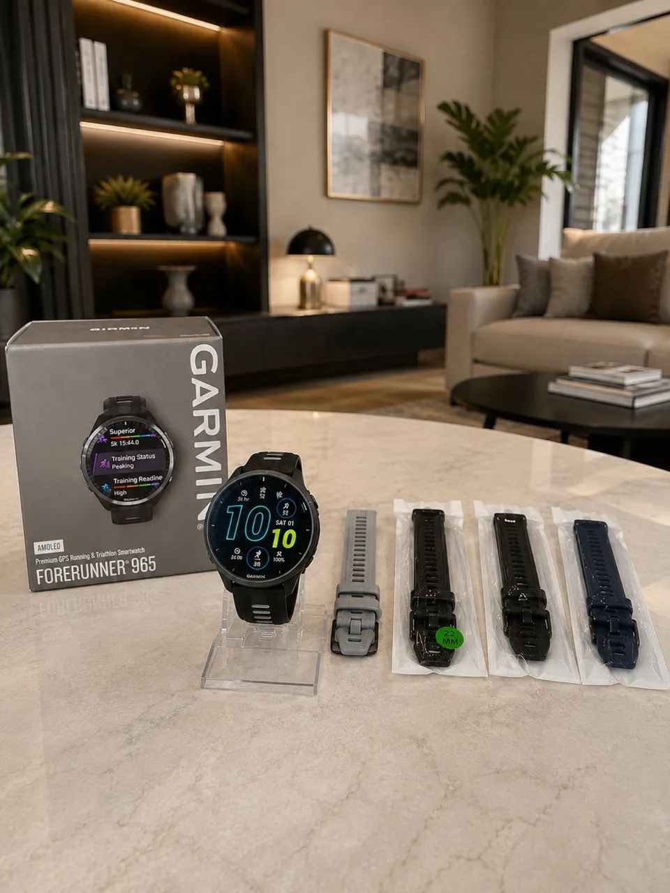 Garmin Forerunner 965 preto