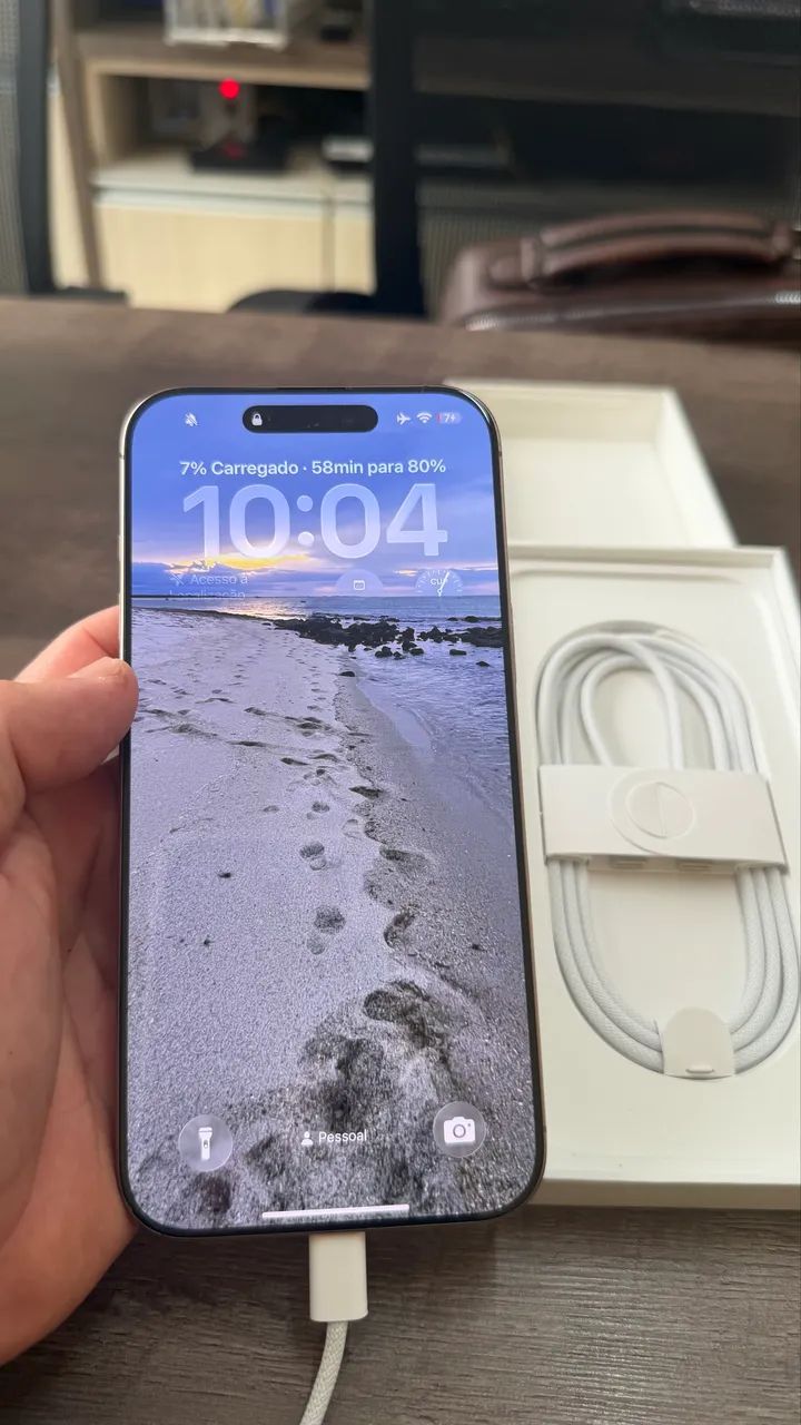 iphone 16 pro Max 256 Gb imperdível!! Novíssimo  - Foto 2