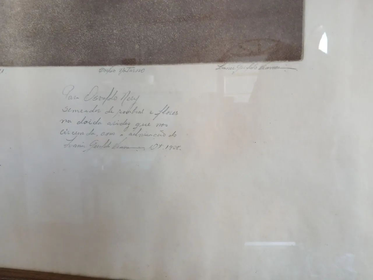 Quadro de Ivanir Geraldo Vianna com assinatura - Foto 4
