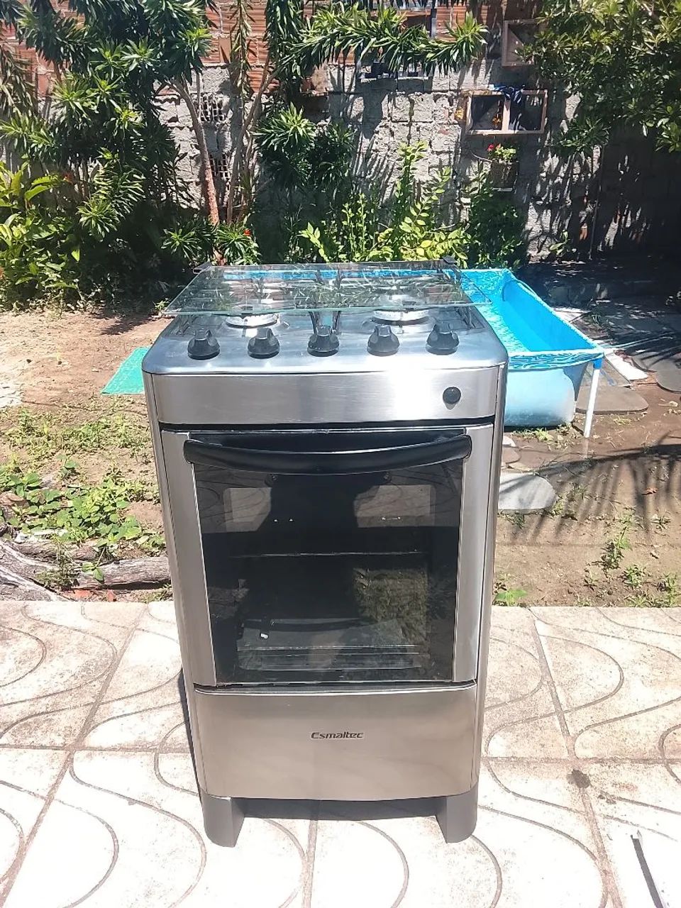 Fogão Esmaltec inox top entrega grátis pra toda João pessoa 
