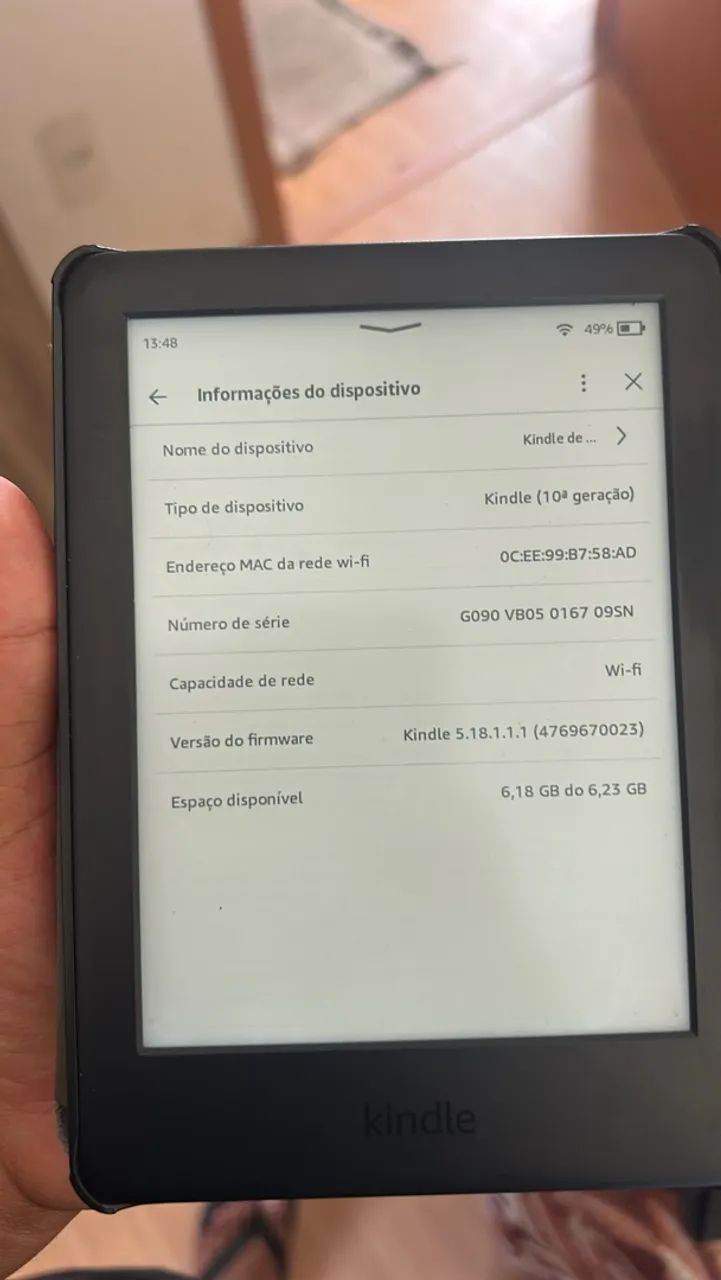 Kindle 10 geração 