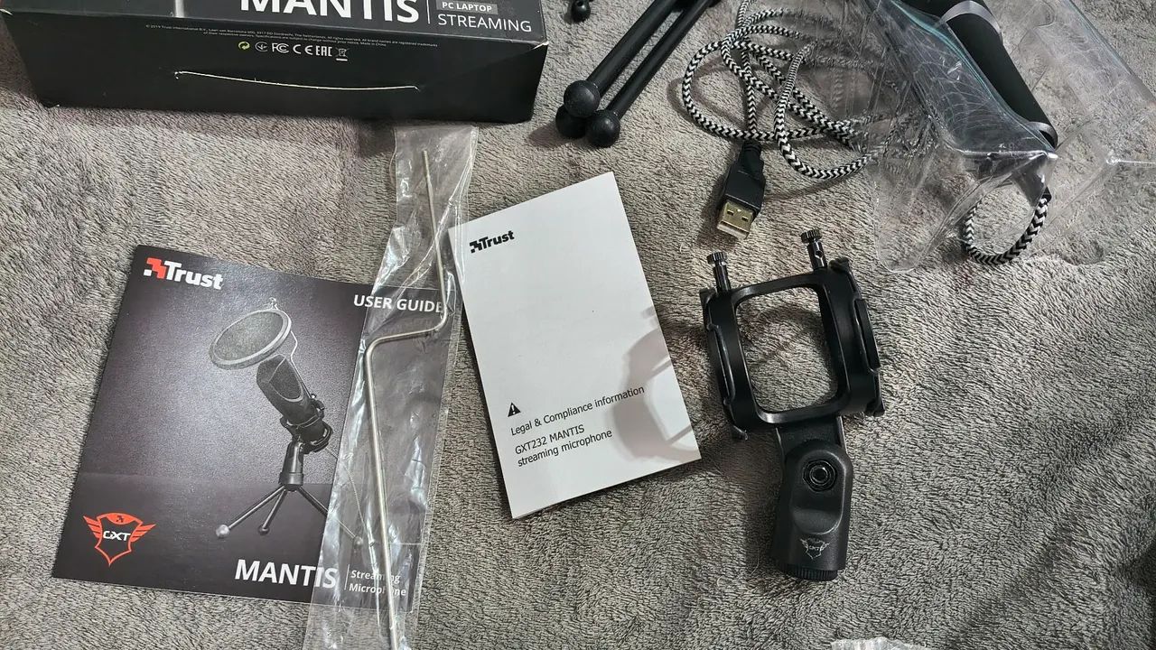 Microfone Trust Mantis Completo  - Foto 4