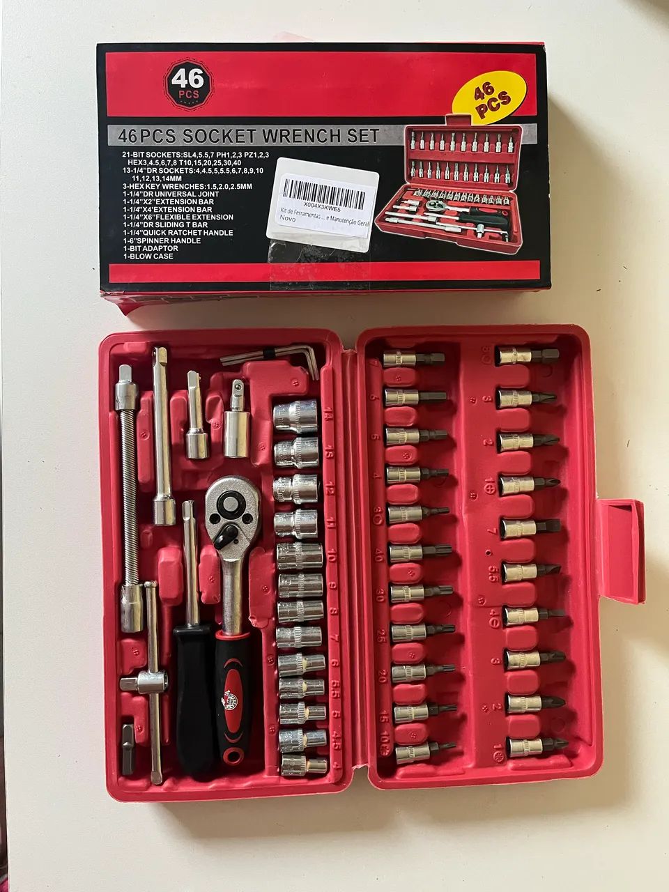 Kit de Ferramentas 46pçs - Foto 3