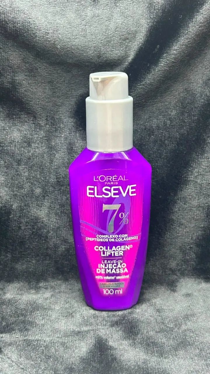 kit elseve collagen lifter | shampoo + condicionador + leave in - Foto 3
