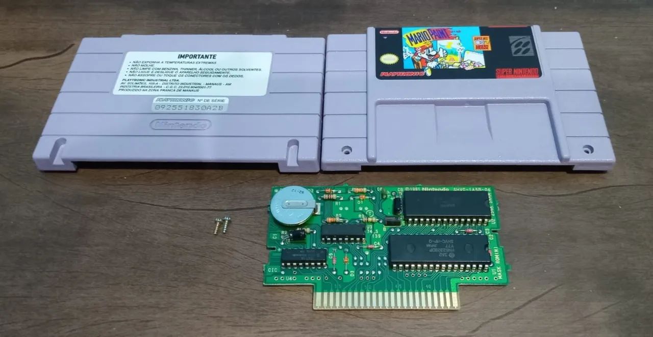 Cartucho Super Nintendo | Mario Paint Playtronic Original - Foto 3