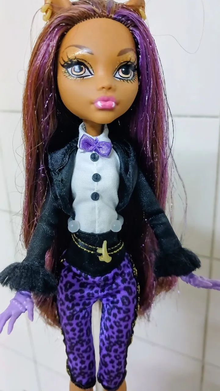 Boneca monster high com elástico preto  - Foto 2