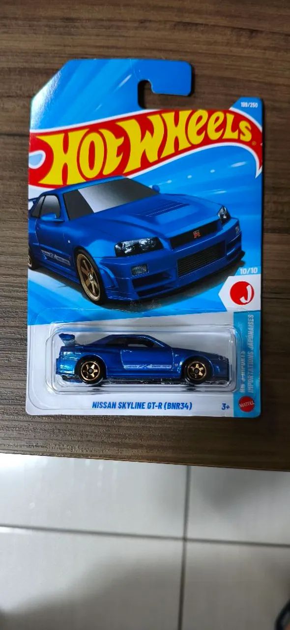 Skyline Azul Hotwheels 