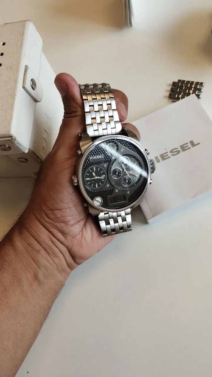 Relógio Diesel Master Chief DZ 7221 Original, NF, Caixa, Bateria