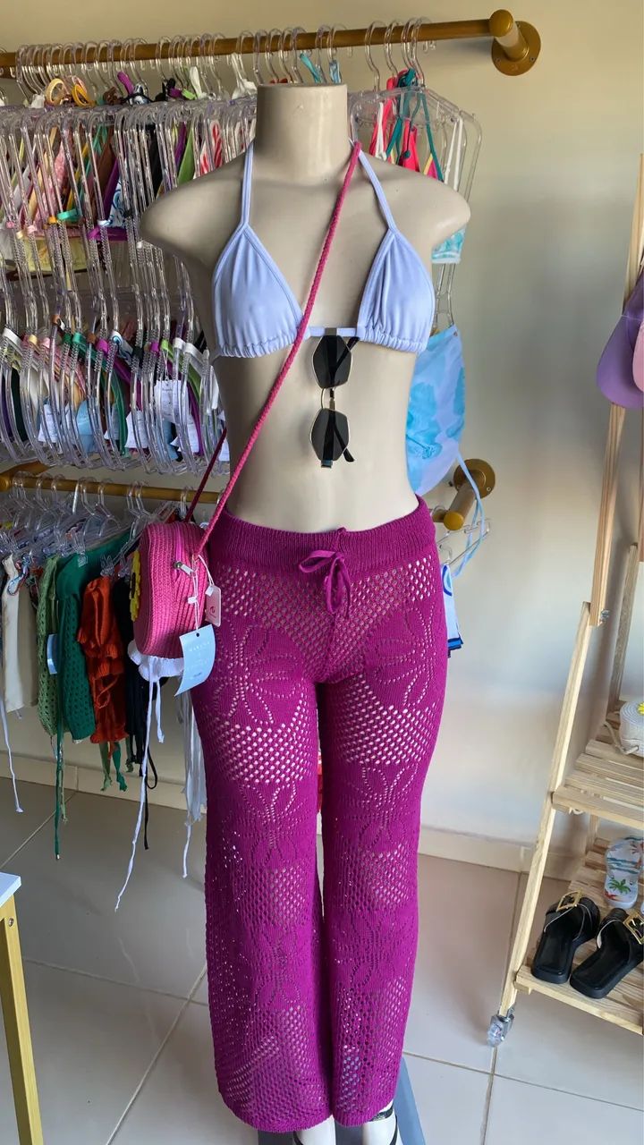 Calça em tricô  - Foto 2