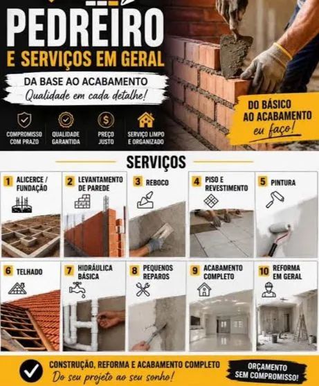 PEDREIRO EM FRANCO DA ROCHA  - Foto 2
