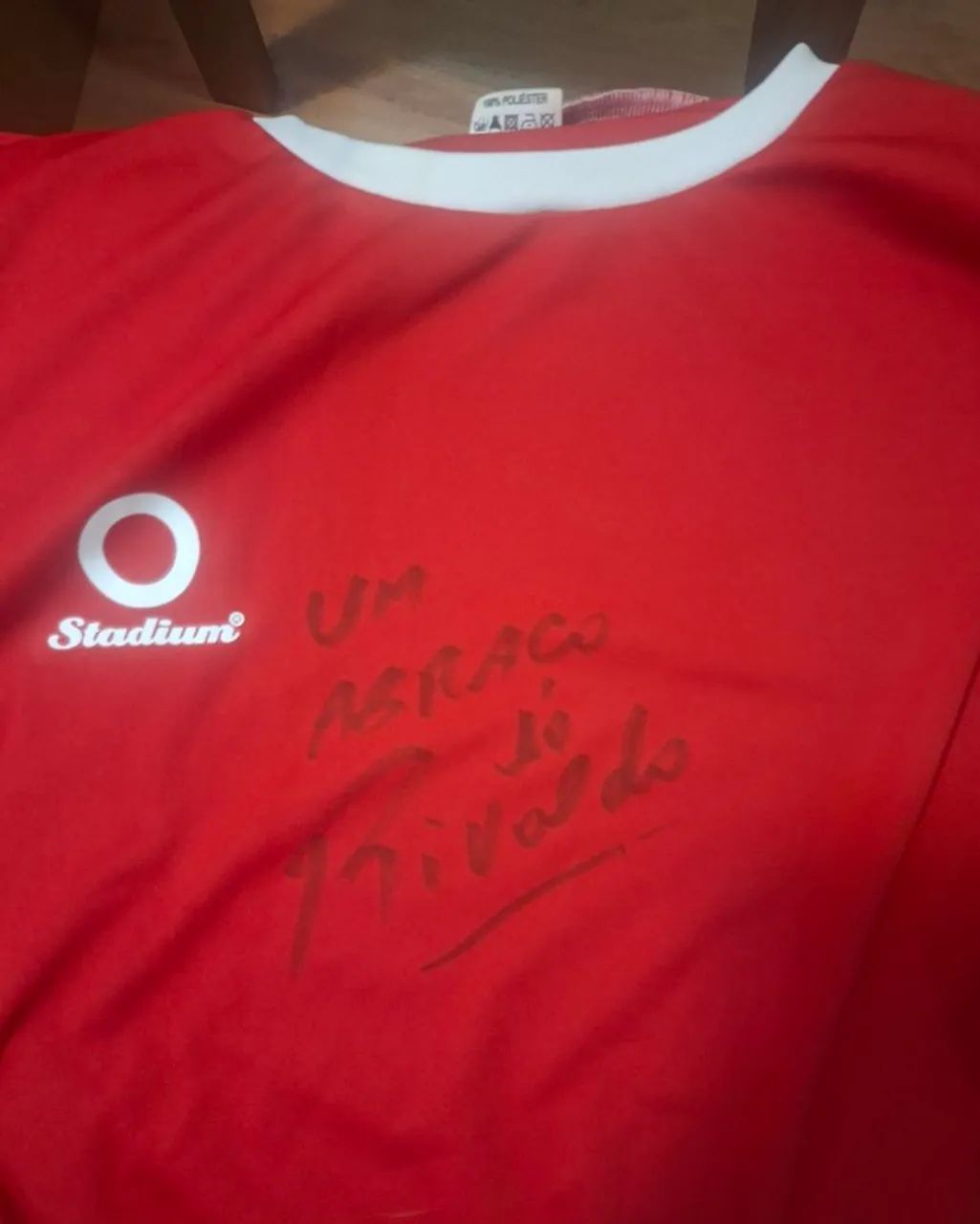Camisa com autógrafo do Rivaldo  - Foto 2