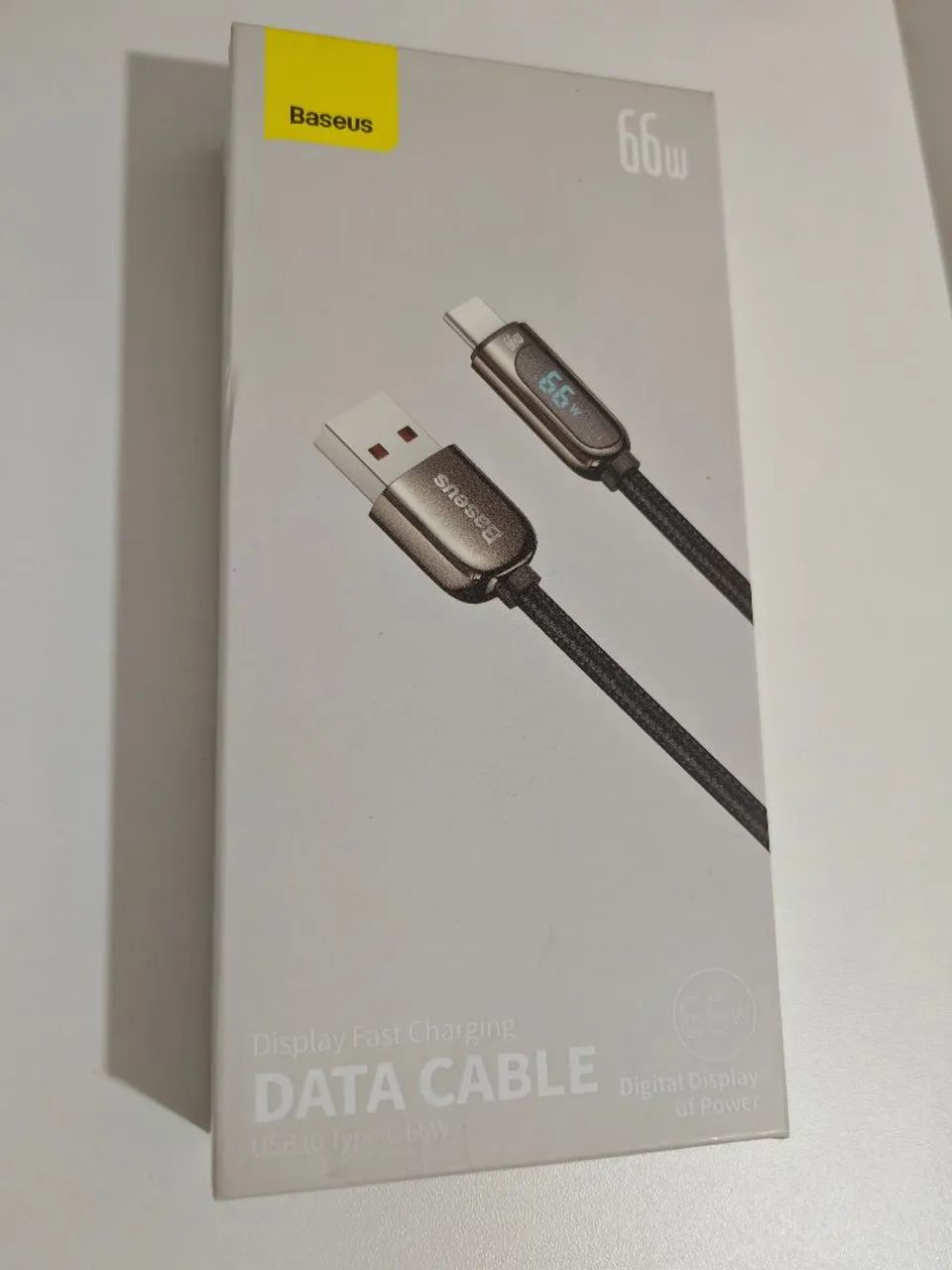 Cabo USB baseus com display