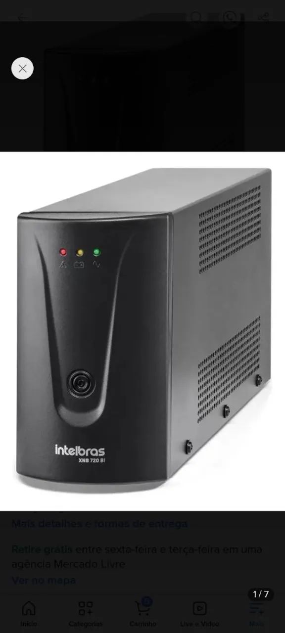 Nobreak Intelbras bivolt 720 xnb - Foto 5