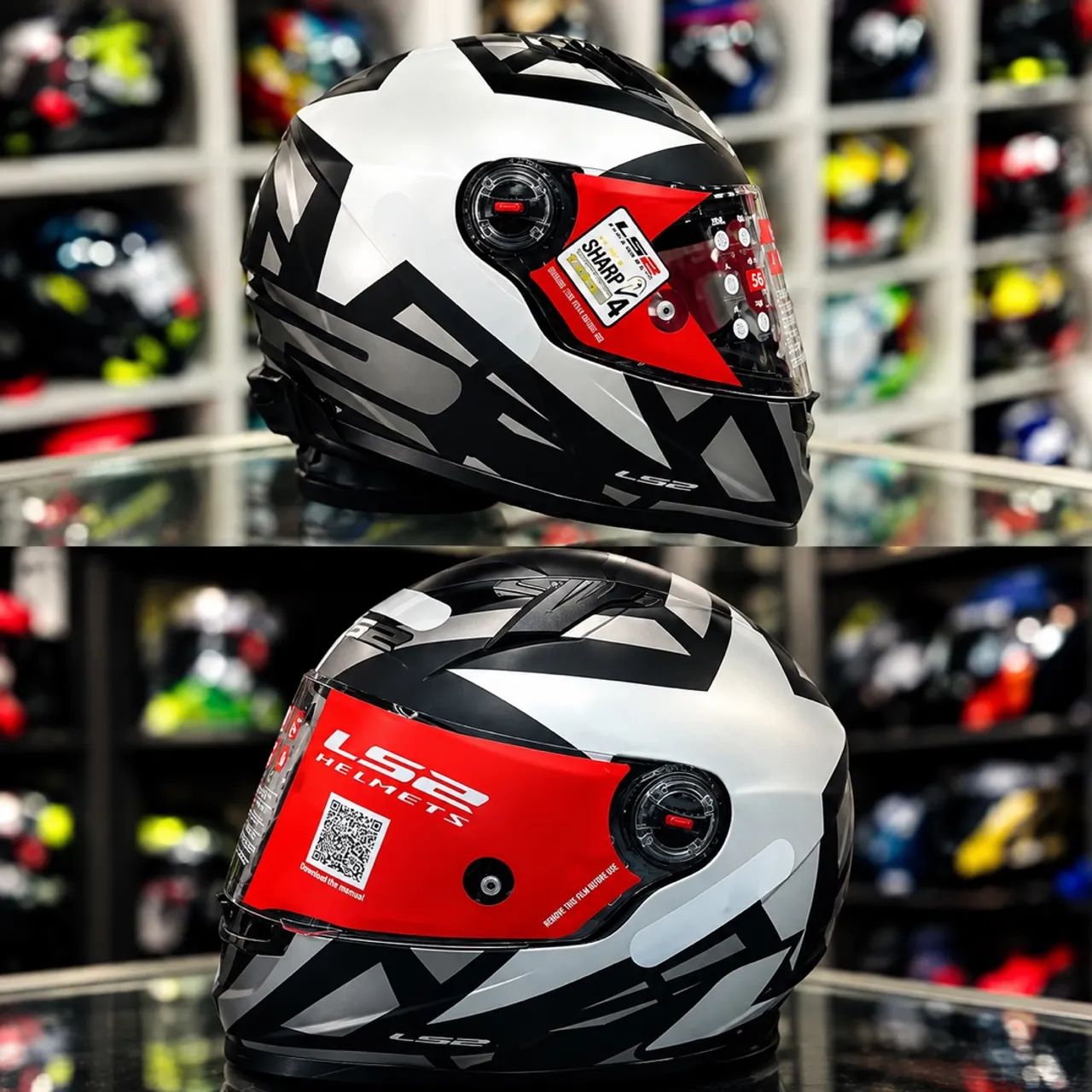 Capacete LS2 Starwar cinza 