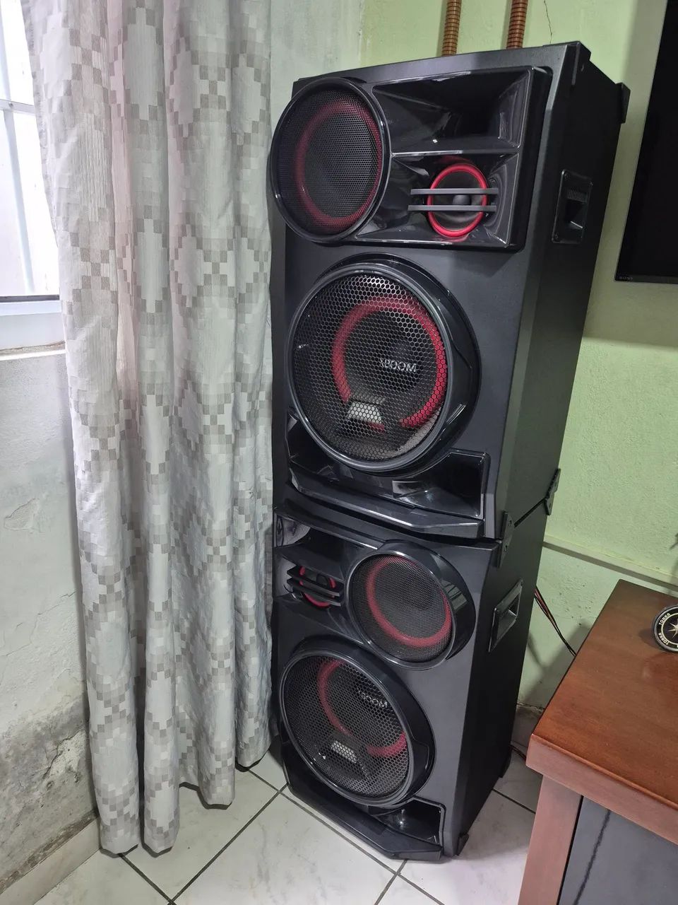 Micro Sistem LG 3.500 Watts com 2 entrada USB com Bluetoot -CD etc.h  - Foto 2