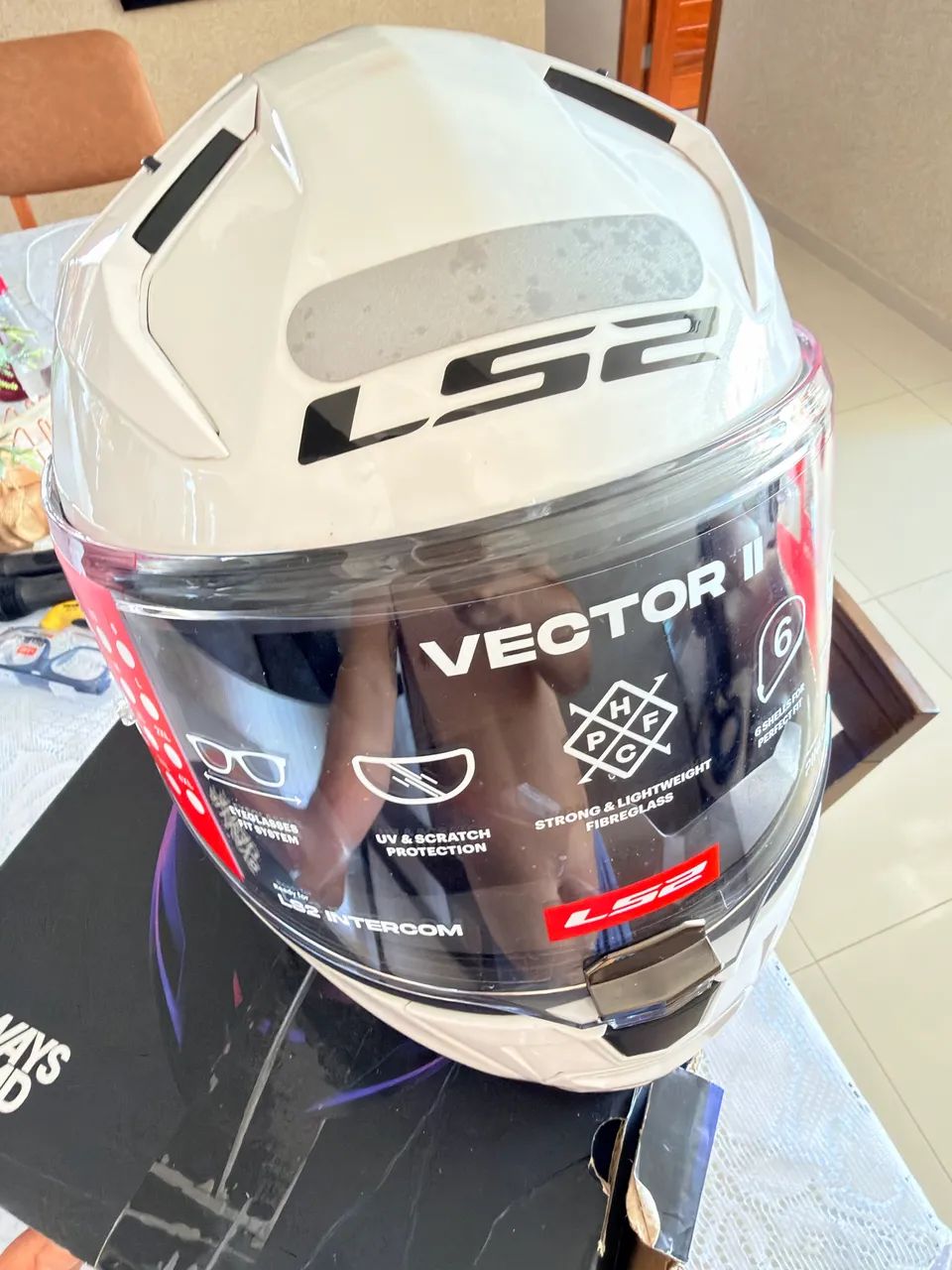 Capacete LS2 Vector ll - Foto 2