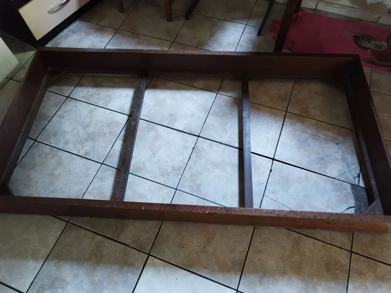 Cama auxiliar com rodinhas  - Foto 2
