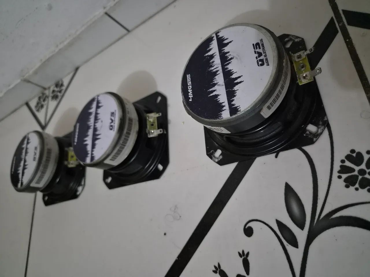 Alto falantes Mid range da QVS de 4 polegadas - Foto 3