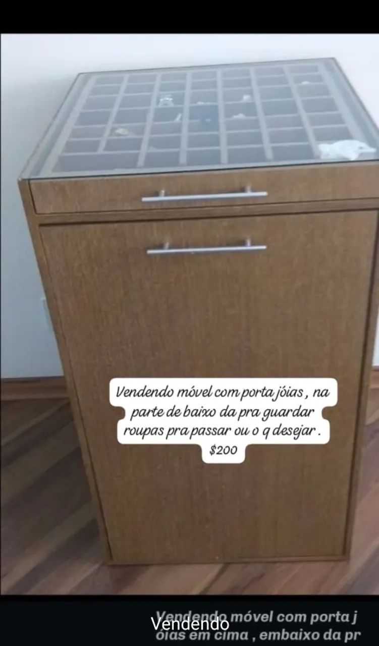 Porta jóia e guarda roupa para passar  - Foto 3