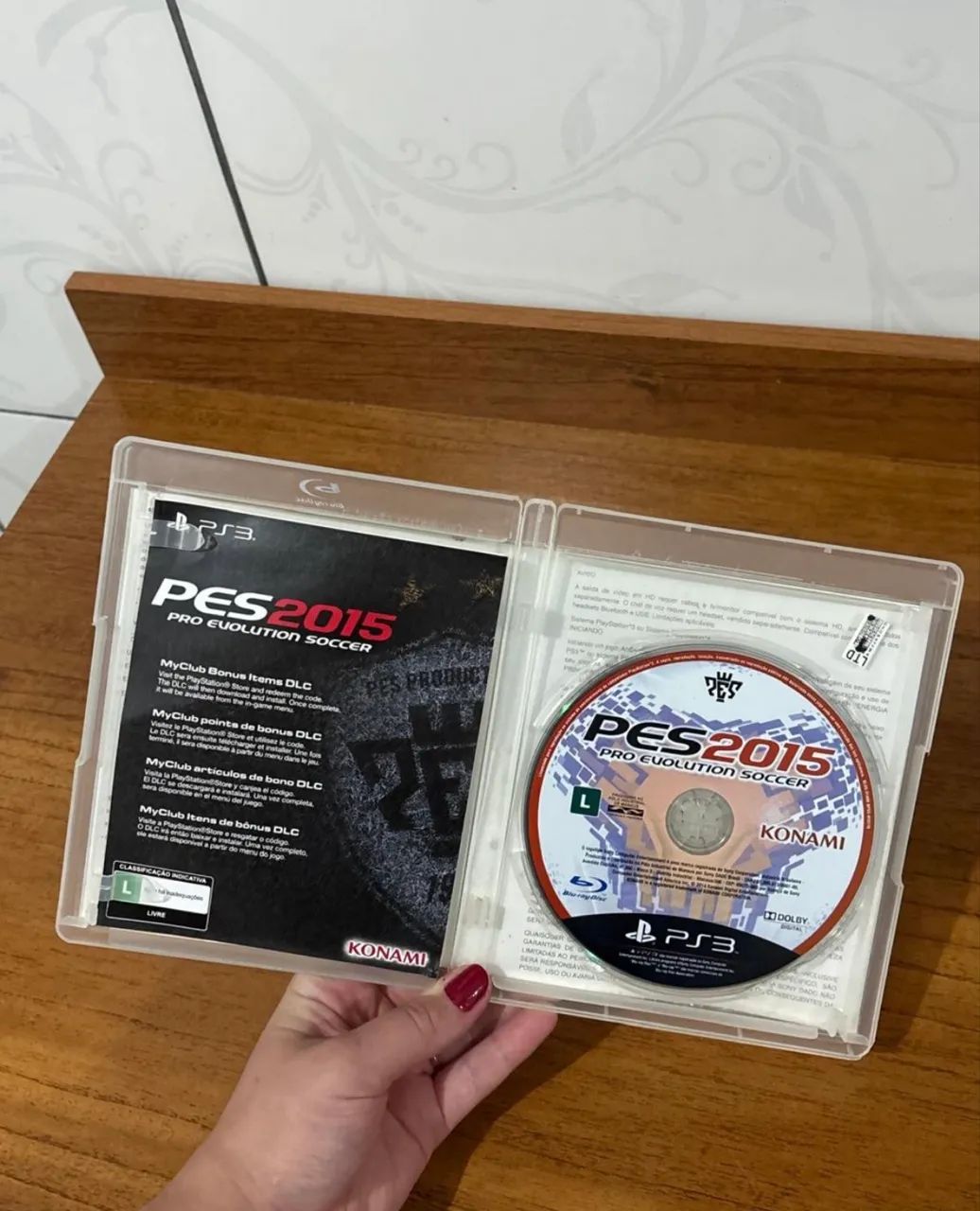 ? PES 2015 PS3 - Pro Evolution Soccer - Original Completo - Com Libertadores! - Foto 3